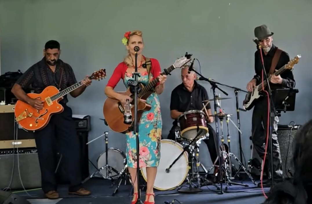 Plymouth 57’s performing together on stage