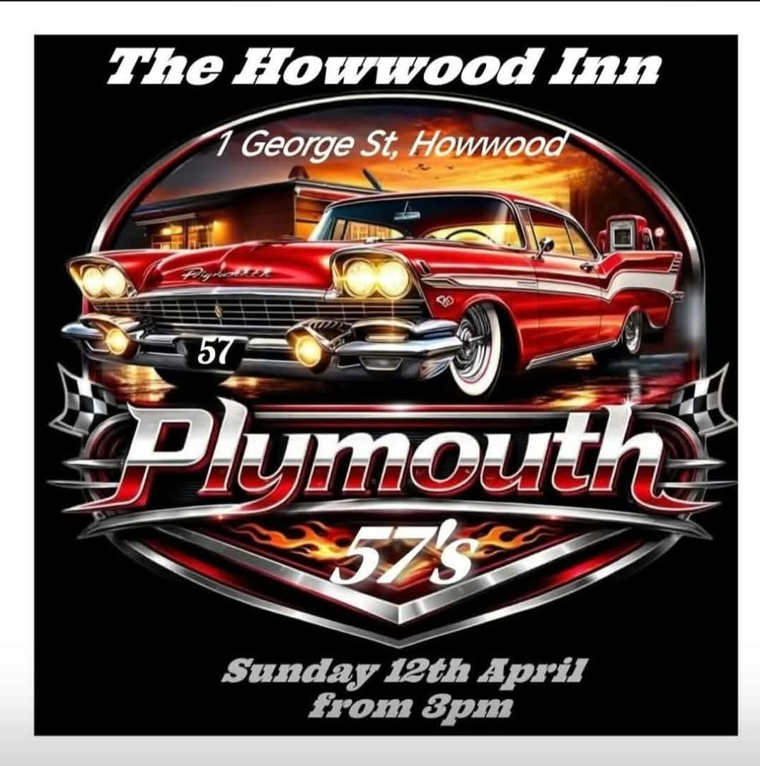 Plymouth 57’s gig poster: The Howwood Inn